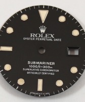 Quadrante Rolex trizio per Submariner 16800/16610