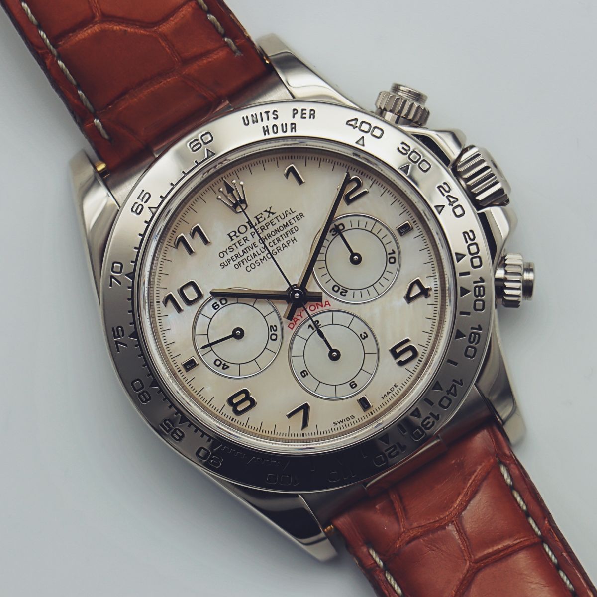 Martino Sassella - Rolex Cosmograph Daytona Mother of Pearl Dial