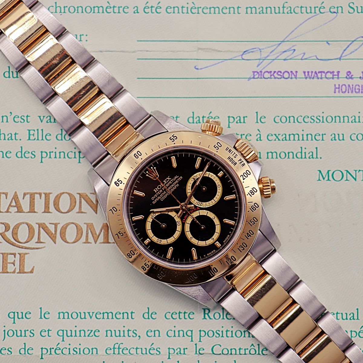 Martino Sassella - Rolex Cosmograph Daytona Steel and Gold