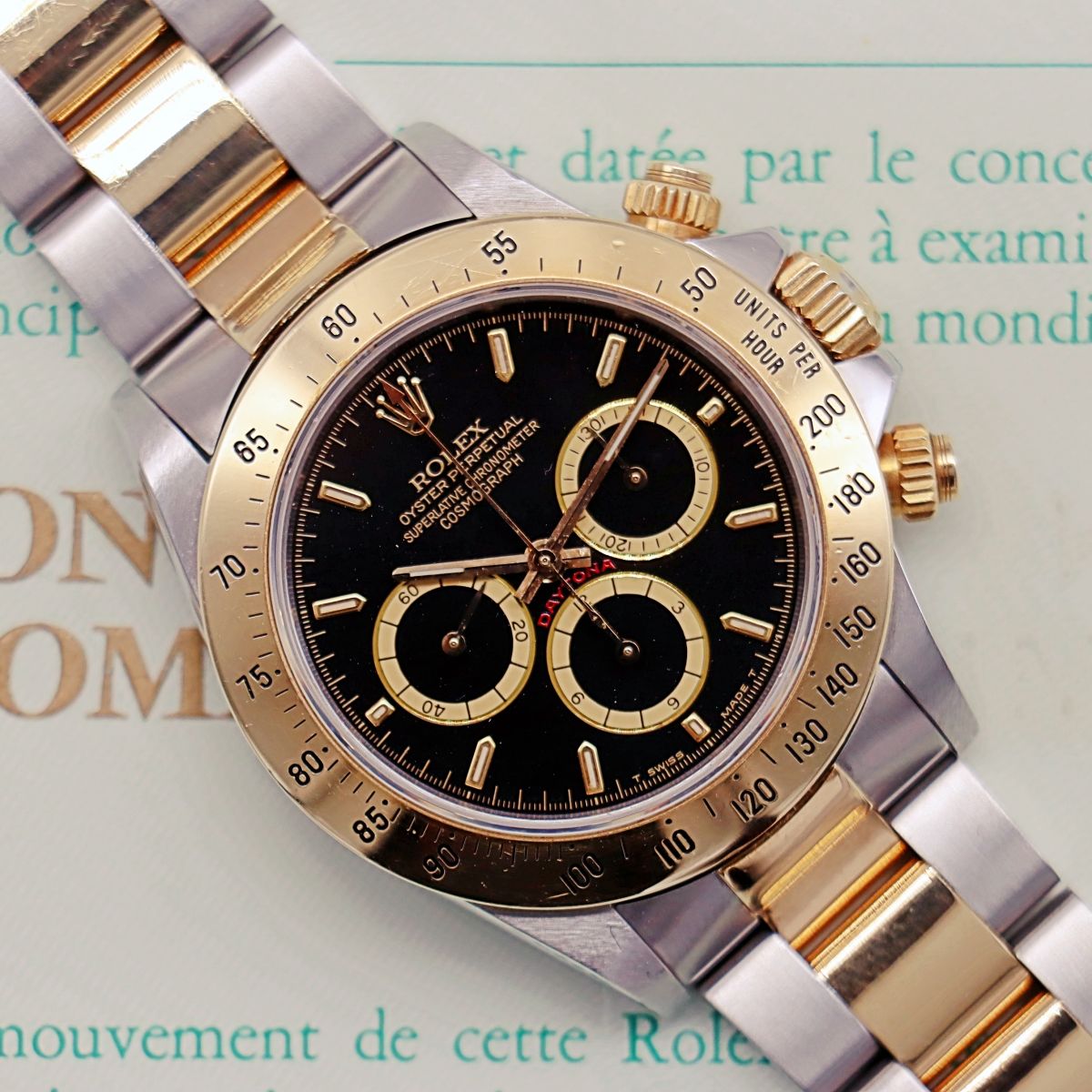 Martino Sassella - Rolex Cosmograph Daytona Steel and Gold