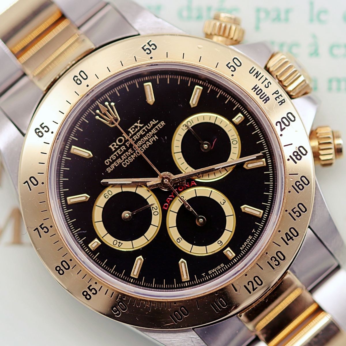 Martino Sassella - Rolex Cosmograph Daytona Steel and Gold