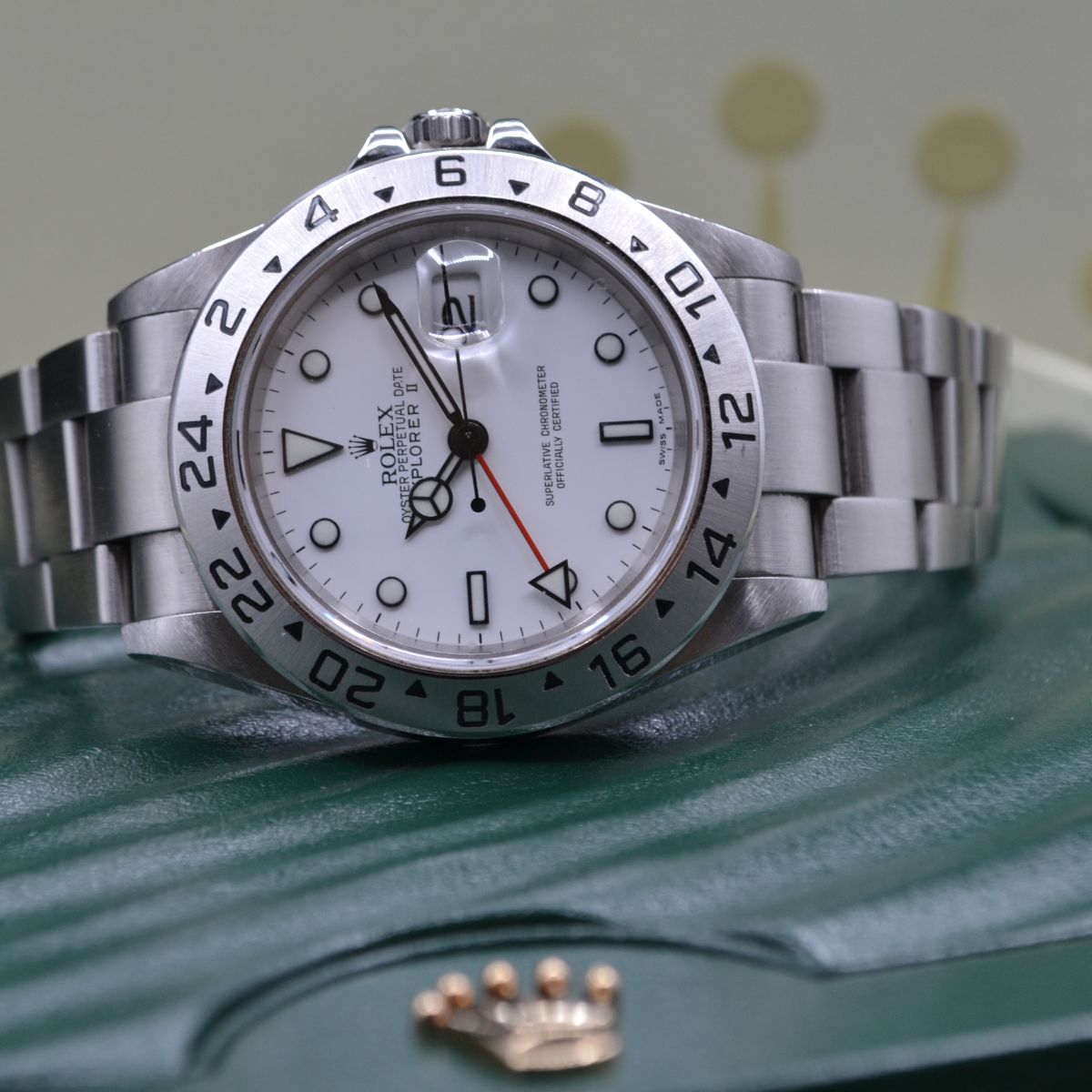 Gianni Simei - vendita orologi a Roma - Rolex Explorer II Never Polished