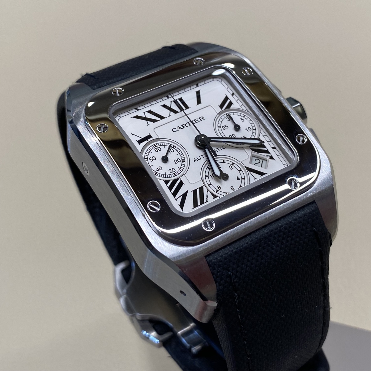 Il Duca orologi - Cartier Santos 100 a Milano