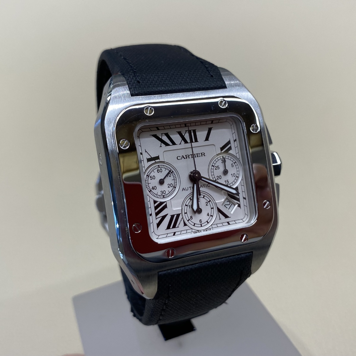 Il Duca orologi - Cartier Santos 100 a Milano